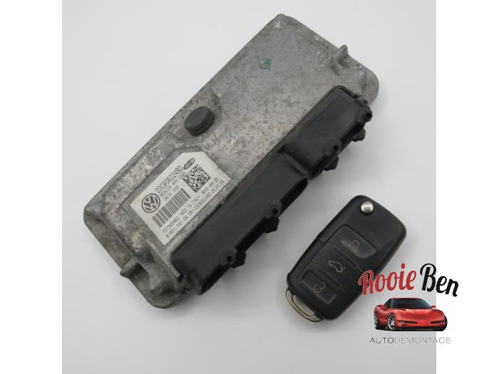 Used Engine management computer Volkswagen Golf VI (5K1) 1.4 16V Price € 100,00 Margin scheme offered by Rooie Ben autodemontage