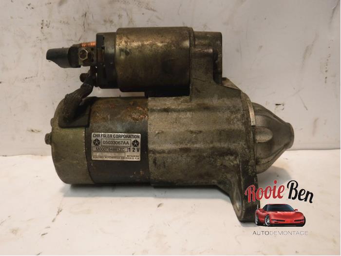 Usagé Démarreur Chrysler PT Cruiser 2.0 16V Prix € 35,00 Règlement à la marge proposé par Rooie Ben autodemontage
