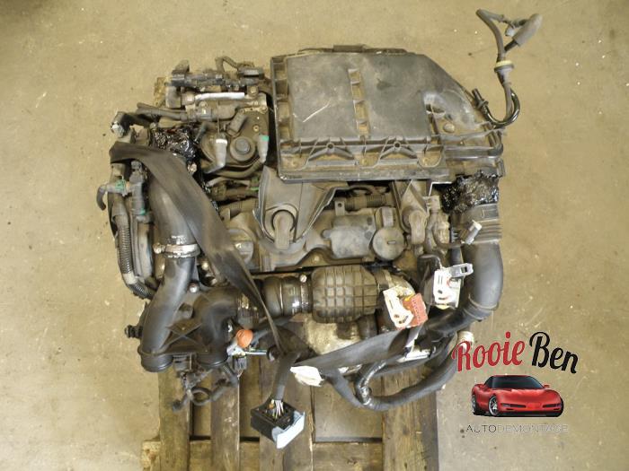 Engine from a Citroën C3 (SC) 1.6 HDi 92 2011