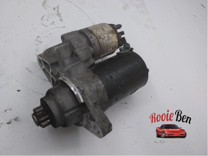 Usagé Démarreur Volkswagen Fox (5Z) 1.4 16V Prix € 25,00 Règlement à la marge proposé par Rooie Ben autodemontage