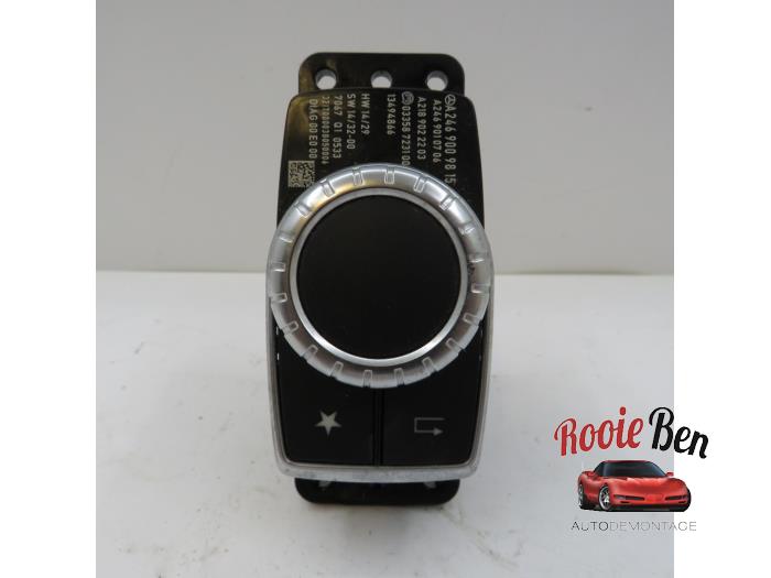 Usados Interruptor MMI Mercedes A (W176) 2.2 A-220 d 16V Precio € 40,00 Norma de margen ofrecido por Rooie Ben autodemontage