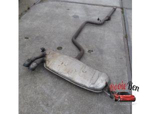 Used Exhaust rear silencer Audi A3 (8P1) 1.9 TDI Price € 75,00 Margin scheme offered by Rooie Ben autodemontage