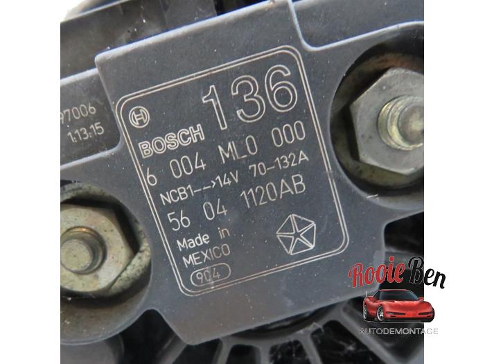 Dynamo från en Jeep Grand Cherokee (WG/WJ) 4.7i V8 2000