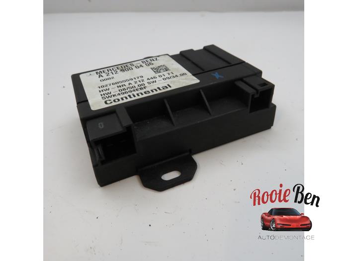 Usagé Module pompe carburant Mercedes E (C207) E-250 CDI 16V Prix € 25,00 Règlement à la marge proposé par Rooie Ben autodemontage