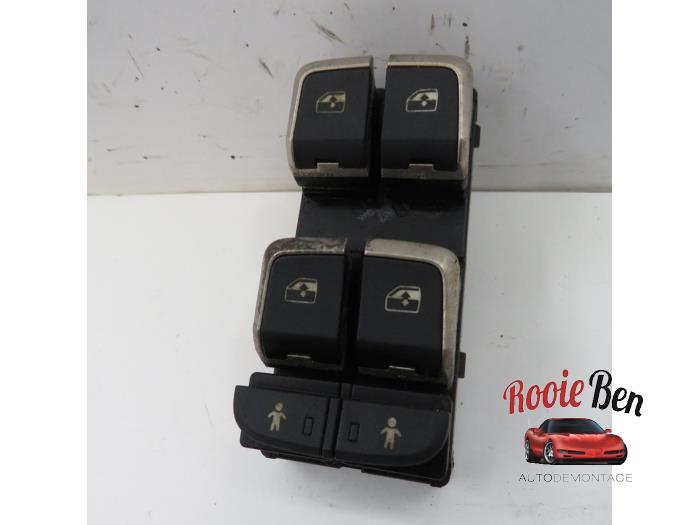 Usados Interruptor combinado de ventanillas Audi A3 Sportback (8VA/8VF) 1.0 TFSI 12V Precio € 25,00 Norma de margen ofrecido por Rooie Ben autodemontage