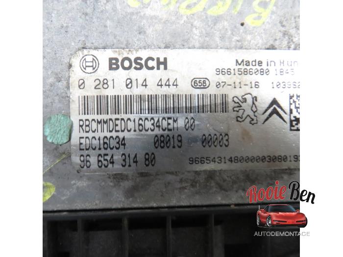 Engine management computer from a Peugeot Bipper (AA) 1.4 HDi 2010
