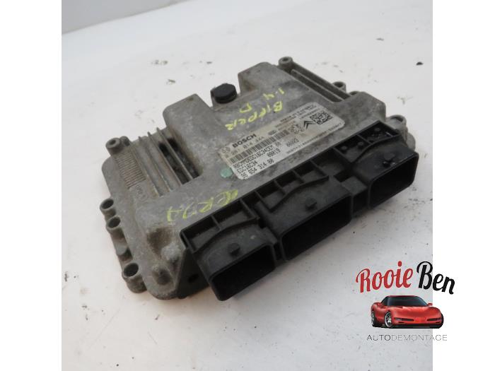 Engine management computer Peugeot Bipper (AA), 2008 1.4 HDi, Delivery, Diesel, 1.398cc, 50kW (68pk), FWD, DV4TED; 8HS, 2008-02, AA8HSC; AA8HSL (Used)