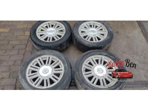 Used Set of wheels + tyres Chrysler Sebring II (JS) 2.0 16V Price on request offered by Rooie Ben autodemontage