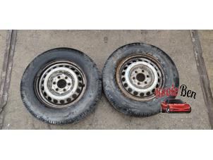 Used Set of wheels + winter tyres Volkswagen Crafter 2.5 TDI 30/32/35/46/50 Price on request offered by Rooie Ben autodemontage