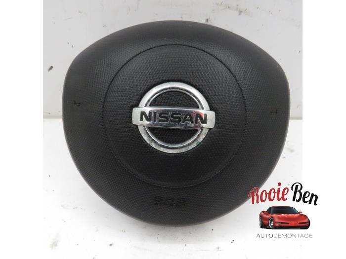 Left airbag (steering wheel) from a Nissan Micra (K12) 1.2 16V 2004