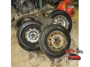 Used Set of wheels + tyres Peugeot Boxer (U9) 2.2 HDi 120 Euro 4 Price on request offered by Rooie Ben autodemontage