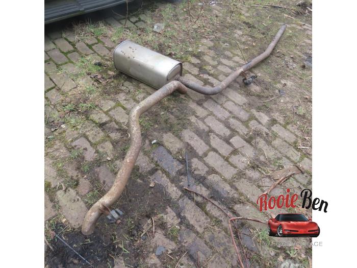 Gebrauchte Auspuff Enddämpfer Peugeot Expert (G9) 2.0 HDi 140 16V Preis € 50,00 Margenregelung angeboten von Rooie Ben autodemontage