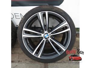Used Wheel + tyre BMW 4 serie Gran Coupe (F36) 435i 3.0 24V Price on request offered by Rooie Ben autodemontage