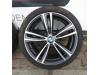 Wheel + tyre from a BMW 4 serie Gran Coupe (F36), 2014 / 2021 435i 3.0 24V, Liftback, 2-dr, Petrol, 2.979cc, 225kW (306pk), RWD, N55B30A, 2014-03 / 2016-02, 4B11; 4B12 2015