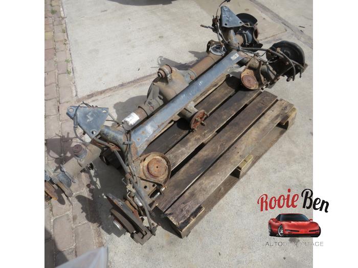 Rearwheel drive axle Fiat 500 Rooie Ben autodemontage