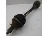 Front drive shaft, left from a Seat Ibiza IV (6J5), 2008 / 2017 1.4 16V, Hatchback, 4-dr, Petrol, 1.390cc, 63kW (86pk), FWD, CGGB, 2009-01 / 2015-05, 6J5 2016
