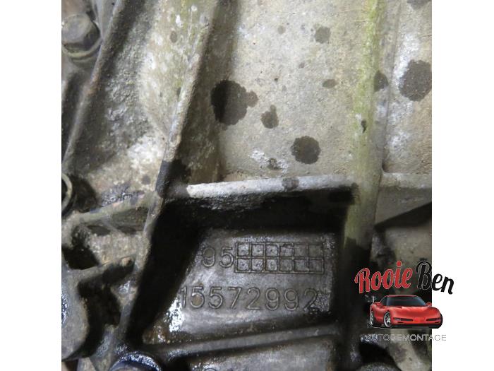 Differential vorne van een Chevrolet K-Serie 4x4 5.7 V8 1996