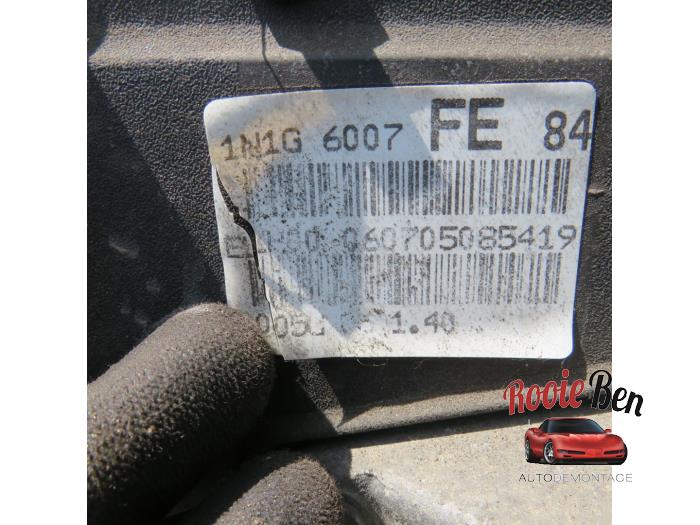 Motor from a Mazda 2 (NB/NC/ND/NE) 1.4 16V 2005