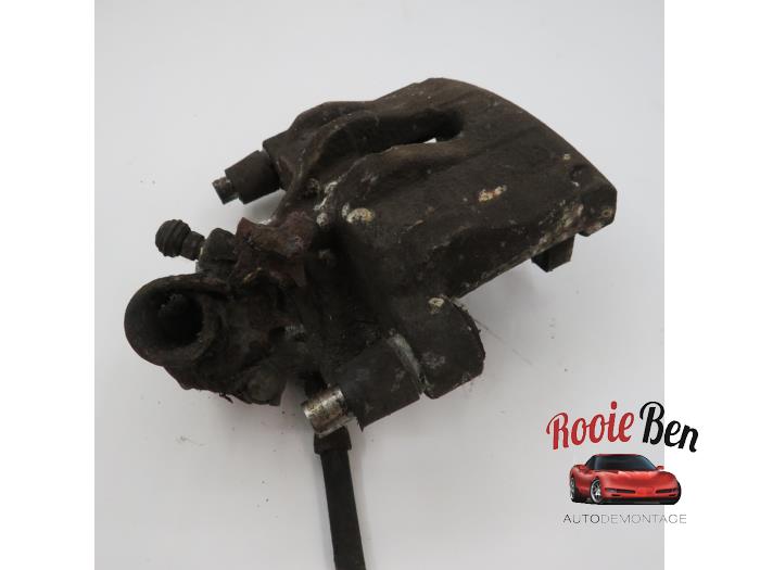Rear brake calliper, left from a Mazda 3 Sport (BK14) 1.6i 16V 2007