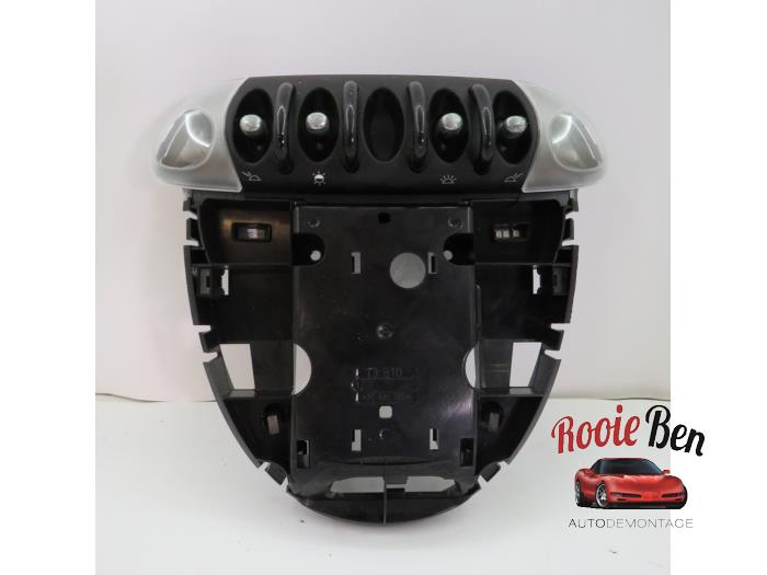 Innerbelysning, fram Mini Clubman (R55), 2007 / 2014 1.6 16V Cooper, Kombi, Bensin, 1.598cc, 88kW (120pk), FWD, N12B16A, 2007-10 / 2010-02, ML31; ML32; ML33 (Begagnad)