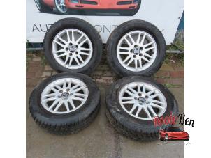 Used Set of wheels + winter tyres Volvo V50 (MW) 1.8 16V Flexifuel Price € 200,00 Margin scheme offered by Rooie Ben autodemontage