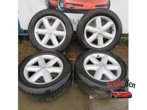 Used Set of wheels + winter tyres Nissan Murano (Z51) 3.5 V6 24V 4x4 Price on request offered by Rooie Ben autodemontage