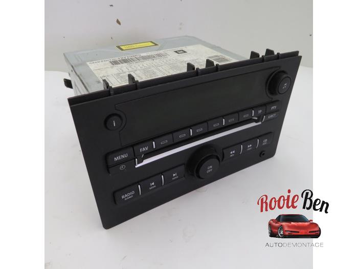 Radio CD player from a Saab 9-3 Sport Estate (YS3F) 1.8i 16V 2007