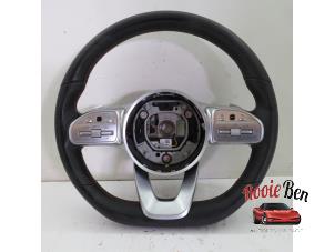 Used Steering wheel Mercedes A (177.0) 2.0 A-220 Turbo 16V Price on request offered by Rooie Ben autodemontage