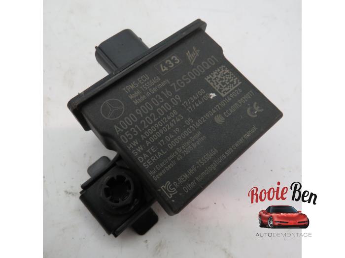 Begagnade Däcktrycksmodul Mercedes A (177.0) 2.0 A-220 Turbo 16V Pris € 100,00 Marginaltabell erbjuds av Rooie Ben autodemontage