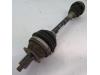 Front drive shaft, left from a Seat Ibiza IV (6J5), 2008 / 2017 1.2 12V, Hatchback, 4-dr, Petrol, 1.198cc, 51kW (69pk), FWD, CGPA, 2009-06 / 2015-05, 6J5 2012
