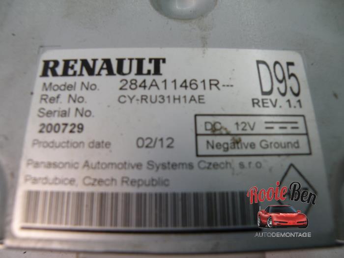 Module caméra d'un Renault Megane III Coupe (DZ) 1.5 dCi 110 2012