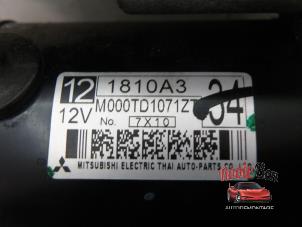 Anlasser van een Mitsubishi Space Star (A0) 1.0 12V 2018