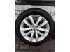 Wheel + tyre from a Volkswagen Golf VI (5K1) 1.4 TSI 122 16V 2010