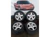 Set of sports wheels + winter tyres from a Volvo S60 I (RS/HV), 2000 / 2010 2.4 D 20V, Saloon, 4-dr, Diesel, 2.401cc, 96kW (131pk), FWD, D5244T2, 2001-05 / 2010-04, RS74 2003