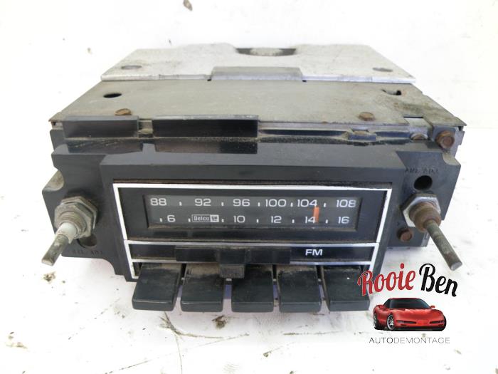 Radio from a Chevrolet Blazer K5  1978