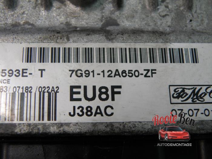 Komputer sterowania silnika z Ford S-Max (GBW) 2.0 TDCi 16V 130 2007
