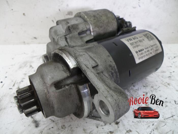 Begagnade Startmotor Volkswagen Polo V (6R) 1.2 12V Pris € 25,00 Marginaltabell erbjuds av Rooie Ben autodemontage