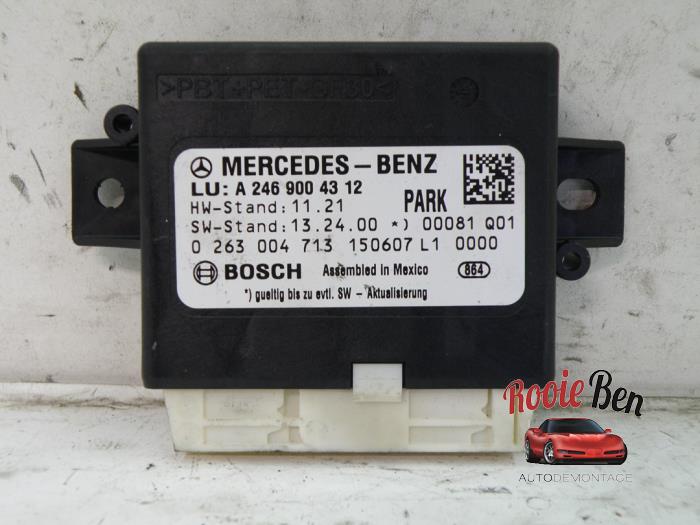 Begagnade PDC-modul Mercedes A (W176) 1.6 A-180 16V Pris € 40,00 Marginaltabell erbjuds av Rooie Ben autodemontage