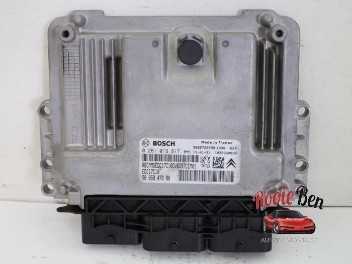Used Engine management computer Citroen Berlingo 1.6 Hdi 75 Price € 40,00 Margin scheme offered by Rooie Ben autodemontage