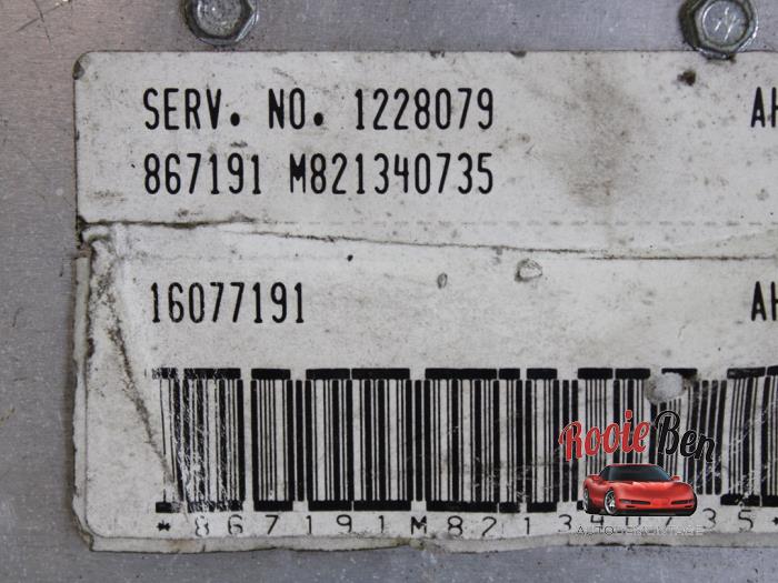 Ordinateur gestion moteur d'un Chevrolet Caprice 5.7 D 1988
