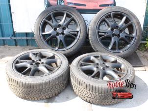 Used Set of sports wheels + winter tyres Porsche Cayenne (9PA) 4.5 S V8 32V Price on request offered by Rooie Ben autodemontage