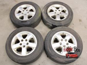 Used Sport rims set + tires Jeep Grand Cherokee (WG/WJ) 4.7i V-8 HO Price on request offered by Rooie Ben autodemontage