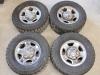 Set of wheels + tyres from a Dodge Ram 3500 Standard Cab (DR/DH/D1/DC/DM), 2001 / 2008 5.9 TDi V6 2500 4x4 Pick-up, Pickup, Diesel, 5.886cc, 243kW (330pk), 4x4, ETH, 2003-06 / 2008-09, DR; DH; D1; DC; DM 2003