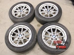 Used Sport rims set + tires BMW 1 serie (E87/87N) 118i 16V Price on request offered by Rooie Ben autodemontage