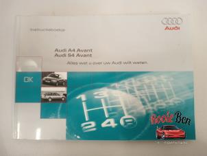 Used Instruction Booklet Audi S4 Avant (B5) 2.7 V6 30V Turbo Price € 25,00 Margin scheme offered by Rooie Ben autodemontage
