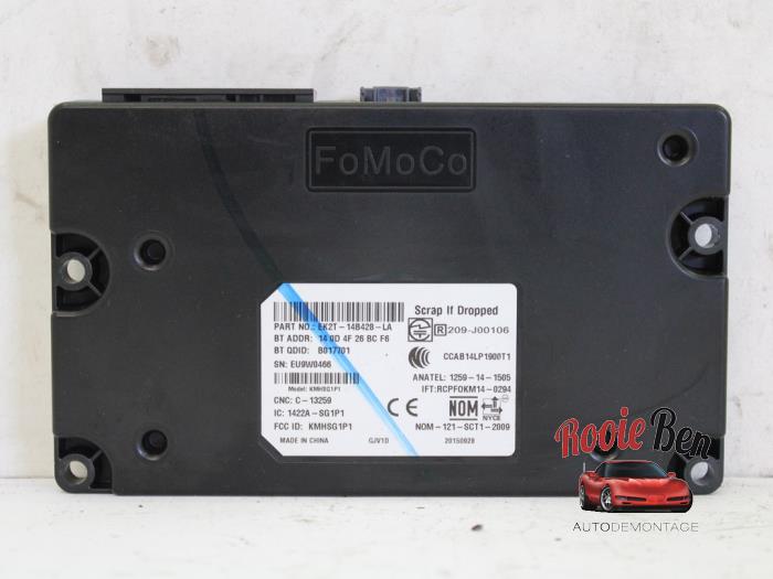 Usados Módulo Bluetooth Ford Transit Custom 2.2 TDCi 16V Precio € 75,00 Norma de margen ofrecido por Rooie Ben autodemontage