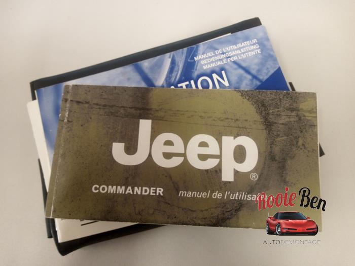 Używane Instrukcja Jeep Commander (XK) 3.0 CRD Cena € 40,00 Procedura marży oferowane przez Rooie Ben autodemontage