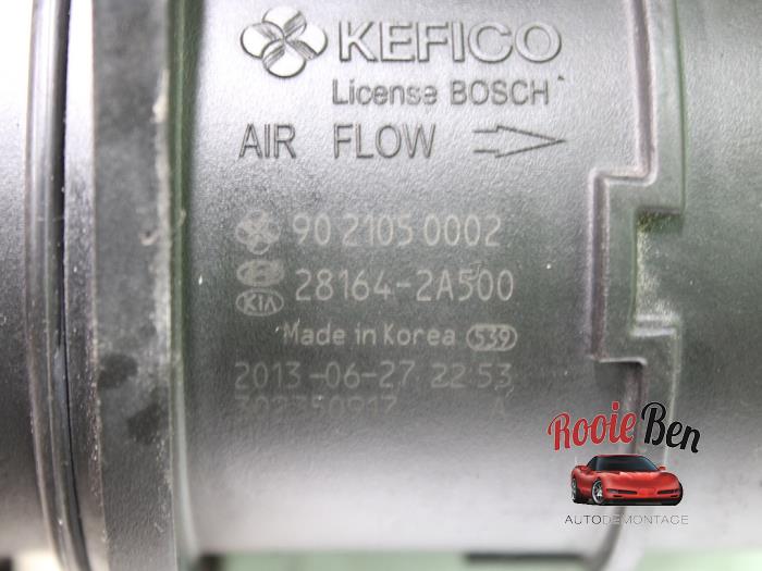 Luftmassenmesser van een Kia Rio III (UB) 1.1 CRDi VGT 12V 2012