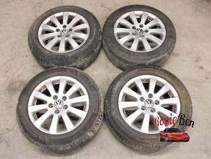 Used Sport rims set + tires Volkswagen Passat Variant (3C5) 2.0 TDI 16V 135 Price on request offered by Rooie Ben autodemontage