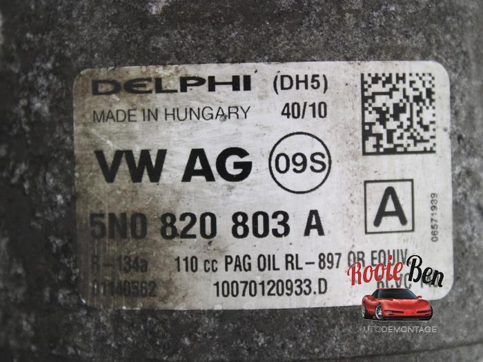 Klimapumpe van een Seat Ibiza IV SC (6J1) 1.2 TDI Ecomotive 2010